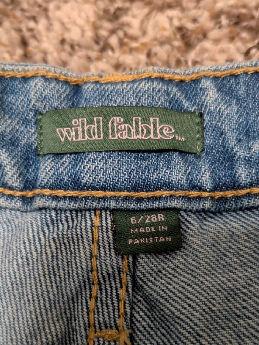 Wild fable Happy blue denim highest rise mom shorts - Picture 9 of 11